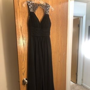 Black formal dress